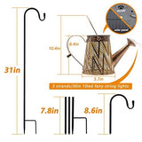 Solar Watering Can Lights Waterproof Yard Decorative Solar Garden Lights Hanging Lantern Landscape Lights Retro Metal Kettle String Lights for Outside Pathway Walkway Patio Gardening Gifts - Glow-Paradise