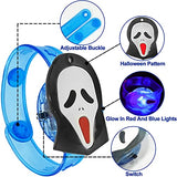 15 Pack Halloween LED Bracelets Halloween Party Favors for Kids 15 Styles Halloween Toys Gifts Halloween Trick Or Treat Goodies Bags Flashing Light Up Bracelet Glow in The Dark Party Supplies - Glow-Paradise