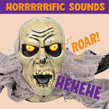JOYIN Halloween Décor Groundbreaker Zombie with Sound and Flashing Eyes for Yard Outdoor Decorations - Glow-Paradise