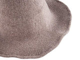 Edoneery Halloween Witch Hat for Women Wide Brim Foldable Pointed Cap for Halloween Party Costume Accessory - Glow-Paradise