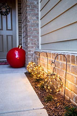 Elf Logic Set of Three Luminary Pathway Lights - Plug in Light Balls - LED Bright White Pathway Lights, Outdoor Pathway Lights - Perfect Garden Lights - Glow-Paradise