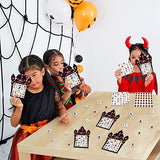 Halloween Bingo Game Cards for Kids Adults 30 Players Halloween Party Matching Game Set Castle Bingo Paper Game for Festival Trick or Treating Family Party Games Supplies Family Activity - Glow-Paradise