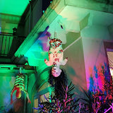 AW 32" Festival Prop Limbless Woman Corpse Hanging Half Body Haunted House Party Yard Outdoor Decoration April Fool Day - Glow-Paradise