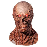 Stranger Things Vecna Scary Mask Latex Full Head Cosplay Mask Halloween Scary Monster Devil Mask Novelty Costume Party Props (Mask with Red Eyes) - Glow-Paradise