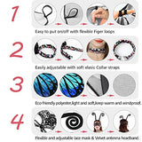 Butterfly Wings for Women, Butterfly Shawl Fairy Ladies Cape Nymph Pixie Costume Accessory (Starry Blue) - Glow-Paradise