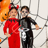 3 otters Halloween Trick or Treat Bag, 2PCS Halloween Candy Bags Halloween Goody Bags for Kids Halloween Party Supplies - Glow-Paradise