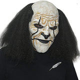 Halloween Mask for Men Cosplay Scary Clown Masks for Adults (Black) - Glow-Paradise