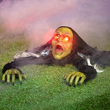 JOYIN Halloween Décor Groundbreaker Zombie with Sound and Flashing Eyes for Yard Decorations - Glow-Paradise