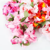 Garma Hawaiian Leis, 72Pcs Luau Party Supplies Including 36Pcs Necklace, 12Pcs Headbands and 24Pcs Wristbands, Tropical Themed Party Favors Flower Leis Beach Party Decoration for Summer Vacation, Birthday, Wedding - Glow-Paradise