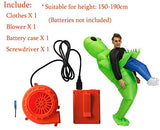 Alien Inflatable Costumes Fancy Costume Halloween Cosplay Fantasy Costume Adult/Kids (Alien-adult) - Glow-Paradise