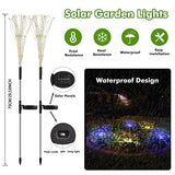 Anordsem Solar Garden Lights Solar Firework Lights Solar Powered String Light with 2 Lighting Modes Twinkling and Steady-ON for Garden, Patio, Yard, Flowerbed, Parties (Warm White) - Glow-Paradise