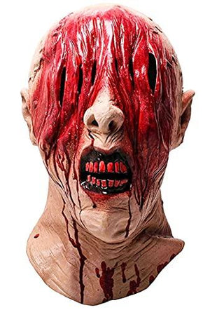 LEKA NEIL Halloween mask-zombie mask-Vampire Mask-Creepy Costume Corpse Party Overhead Mask(Red-A) - Glow-Paradise