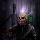 RAPGET Horror Mask Zombie Mask Creepy Mask Old Man Mask Halloween Novelty Costume Party Latex Full Head Mask Zombie Cosplay Props(yellow) - Glow-Paradise