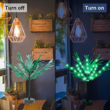36 LED Palm Tree for Table Decor Artificial Palm Tree with Lights Light Up Palm Tree Tropical Decor for Home Summer Christmas - Glow-Paradise
