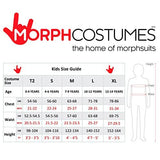 Morph Costumes Grim Reaper Costume Kids Glow In The Dark Boys and Girls Halloween Scary Phantom Costume S - Glow-Paradise