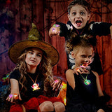 60 Pcs Halloween Party Favors Bulk LED Halloween Toys with Glow Necklaces Light up Bracelets LED Rings for Halloween Party Decorations Glow in The Dark Party Supplies Holiday Games Gift Bag Fillers - Glow-Paradise