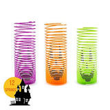 FAVONIR™ Halloween Party Favor Supplies Stuffers 48 PCs Goody Bag Assortment, Flash Lights Self-Ink Stampers, Bendable Characters, Magic Springs. Kids Trick Treat Toys. Reward Prizes, Carnival Events - Glow-Paradise