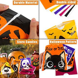 LOKIPA Halloween Drawstring Treat Bags for Kids, 72 Pcs Small Plastic Candy Goody for Kids Trick or Treat Halloween Party Favors - Glow-Paradise