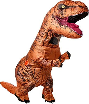 Rubies Adult The Original Inflatable Dinosaur Costume, T-Rex, Standard - Glow-Paradise