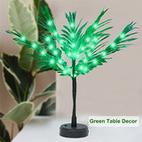 36 LED Palm Tree for Table Decor Artificial Palm Tree with Lights Light Up Palm Tree Tropical Decor for Home Summer Christmas - Glow-Paradise