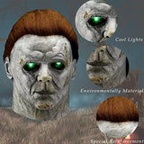 Michael Myers Mask - Halloween Mask For Adults - Led Light Up - Michael Myers Costumes - Scary Halloween Mask - Glow-Paradise