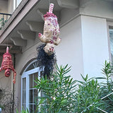 AW 32" Festival Prop Limbless Woman Corpse Hanging Half Body Haunted House Party Yard Outdoor Decoration April Fool Day - Glow-Paradise