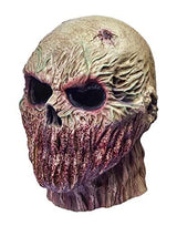 RAPGET Horror Mask Zombie Mask Creepy Mask Old Man Mask Halloween Novelty Costume Party Latex Full Head Mask Zombie Cosplay Props(yellow) - Glow-Paradise