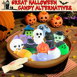 28 pcs - Halloween Mochi Squishy Toy Party Favors for Kids 4-8 Stress Relief Toy Goody Bags Fillers Stuffer Piñata Trick or Treat Classroom Prize Bday Gift - Glow-Paradise