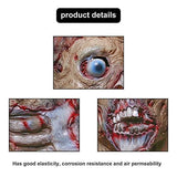 Scary Zombie Mask Halloween Mask Creepy Monster Head Mask Halloween Cosplay Costume Prop for Adult - Glow-Paradise