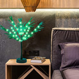 36 LED Palm Tree for Table Decor Artificial Palm Tree with Lights Light Up Palm Tree Tropical Decor for Home Summer Christmas - Glow-Paradise