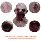 Molezu Vampire Mask Scary Dracula Monster Halloween Costume Party Horror Demon Zombie (earthy yellow) (D) - Glow-Paradise