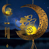 Moon Fairy Solar Wind Chimes Outdoor, Mother Birthday Gifts,Mothers Day, Valentine, Anniversary, Wedding Lasted for All mom/Women/Husband/Women/Aunt /Daughter/Friend/Niece/Sister - Glow-Paradise