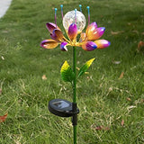 Solar Garden Lights - Garden Decorations Flower Solar Lights Spinners with Led Outdoor Waterproof for Lawn,Patio,Landscape,Garden Flowers Decorations - Glow-Paradise