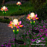 Solar Garden Lights - Garden Decorations Flower Solar Lights Spinners with Led Outdoor Waterproof for Lawn,Patio,Landscape,Garden Flowers Decorations - Glow-Paradise