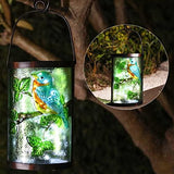 Hanging Solar Lantern Outdoor Decorative Waterproof LED Solar Bluebird Lights Tabletop Lamp for Outdoor Patio Garden - Glow-Paradise