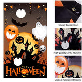 Figoal Halloween Bean Bag Toss Game with Pumpkin Ghost Bat Kids Children Family Party Halloween Night Theme Indoor/Outdoor Parties Supplies Decoration - Glow-Paradise