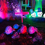 AW Animated Crawling Baby Zombie Scary Ghost Baby Doll Halloween Haunted House Decor Sound Sensor Flashing Eyes - Glow-Paradise