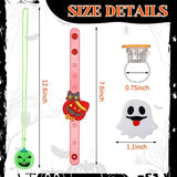 60 Pcs Halloween Party Favors Bulk LED Halloween Toys with Glow Necklaces Light up Bracelets LED Rings for Halloween Party Decorations Glow in The Dark Party Supplies Holiday Games Gift Bag Fillers - Glow-Paradise