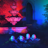 AW Animated Crawling Baby Zombie Scary Ghost Baby Doll Halloween Haunted House Decor Sound Sensor Flashing Eyes - Glow-Paradise