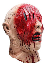 LEKA NEIL Halloween mask-zombie mask-Vampire Mask-Creepy Costume Corpse Party Overhead Mask(Red-A) - Glow-Paradise
