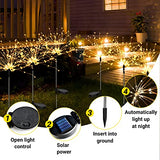 10 Pack Solar Firework Light with 2 Modes, Flashing and Steady on, Suitable for Gardens, courtyards, Parties, etc. - Glow-Paradise