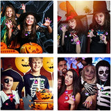 DIYASY 63 Pack Halloween Party Favors for Kids, Light Up Necklace Lighted Rings LED Flash Bracelets Brooches Bulk Glow Toys Party Supplies Decorations - Glow-Paradise
