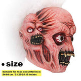 Hautton Halloween Mask, Men's Horrific Scary Face Latex Masks for Halloween Costume Party Cosplay Props -Three Faces - Glow-Paradise