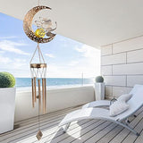 Moon Fairy Solar Wind Chimes Outdoor, Mother Birthday Gifts,Mothers Day, Valentine, Anniversary, Wedding Lasted for All mom/Women/Husband/Women/Aunt /Daughter/Friend/Niece/Sister - Glow-Paradise