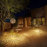 Hanging Solar Lanterns, Large Hanging Solar Lights Outdoor, Metal Waterproof Garden Solar Lanterns Decorations for Yard Tree Fence Patio and Pathway - Glow-Paradise
