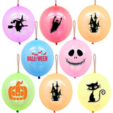 42PCS Halloween Punch Balloons for Kids, Halloween Party Game Favors, Halloween Giveaways, Trick or Treat Toys, Halloween Games, Kids Halloween Goodies - Glow-Paradise