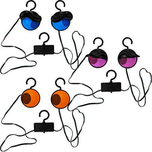 Halloween Flashing Peeping Eyes Lights Animated (3 Pack); Dark Activate, Halloween Light Decorations, Outdoor Lawn Decor - Glow-Paradise