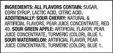 Ring Pop Sours Individually Wrapped Back to School Bulk Lollipop Variety Party Pack – 30 Count Lollipop Suckers w/ Assorted Flavors - Fun Candy/Supplies for School Treats & Care Packages - Glow-Paradise