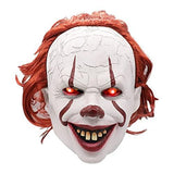 Horror Clown Mask Creepy IT Mask is Perfect for Cosplay Halloween, Movie Premiere and More.Halloween Mask - Glow-Paradise
