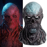 Stranger Things Vecna Scary Mask Latex Full Head Cosplay Mask Halloween Scary Monster Devil Mask Novelty Costume Party Props (Mask with Blue Eyes) - Glow-Paradise